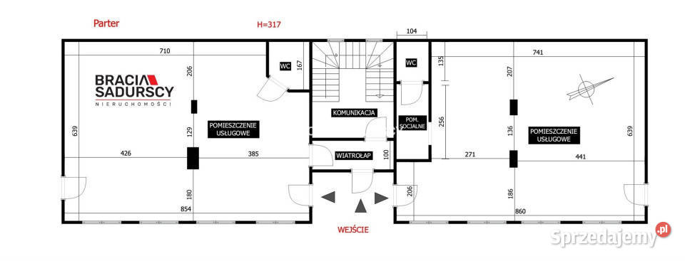 Lokal Skawina Ogrody 400m2