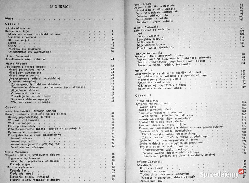 Dziecko Poradnik rodziców i wychowawców H Chełm sprzedam
