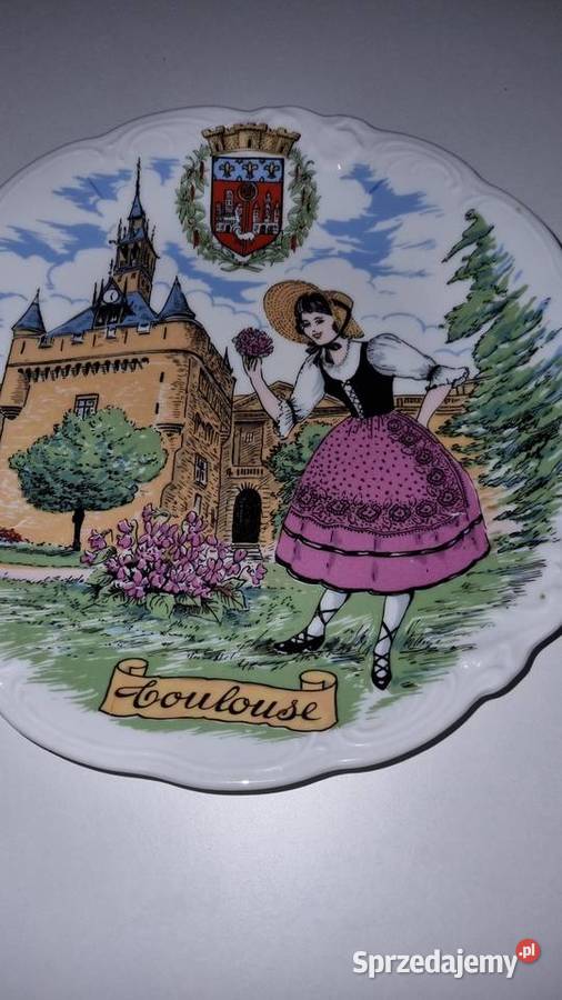 Talerz Dekoracyjny Ozdobny Herb Wola Podłężna