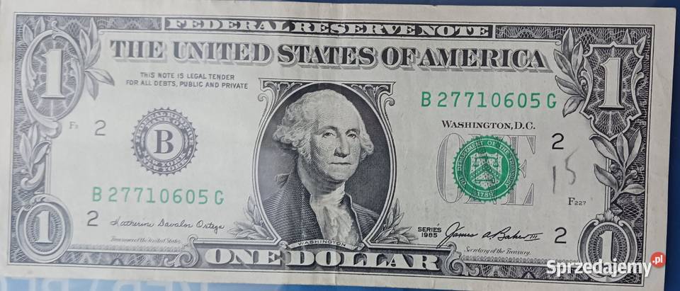 1 USA 1985 r York wielkopolskie