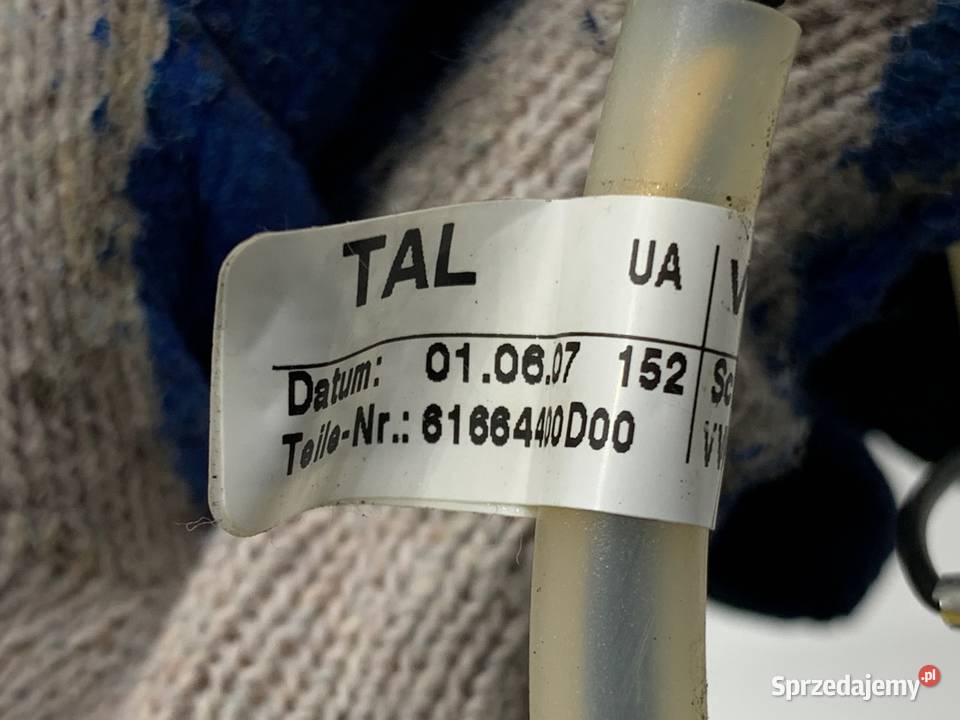 WIĄZKA PODUSZKI AIRBAG VW GOLF V Wyposażenie wnętrza sprzedam