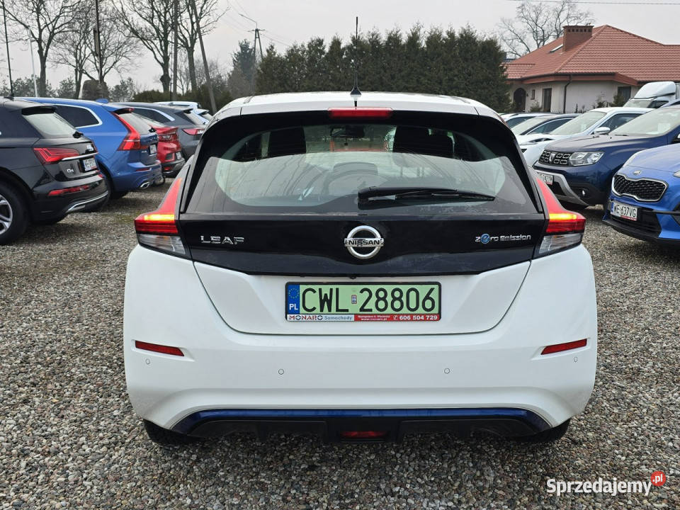 Nissan Leaf Elektryczny Tania jazda Salon Polska ESP kujawsko-pomorskie Włocławek