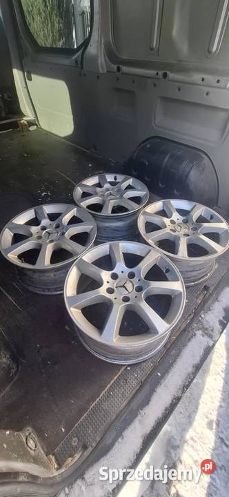 Alufelgi mercedes 16 5x112 Motoryzacja mazowieckie Raszyn