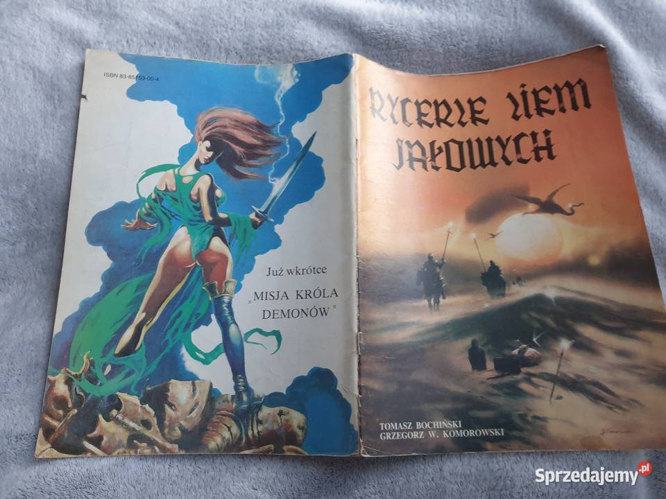 Rycerze Ziem Jałowych komiks Gdynia sprzedam