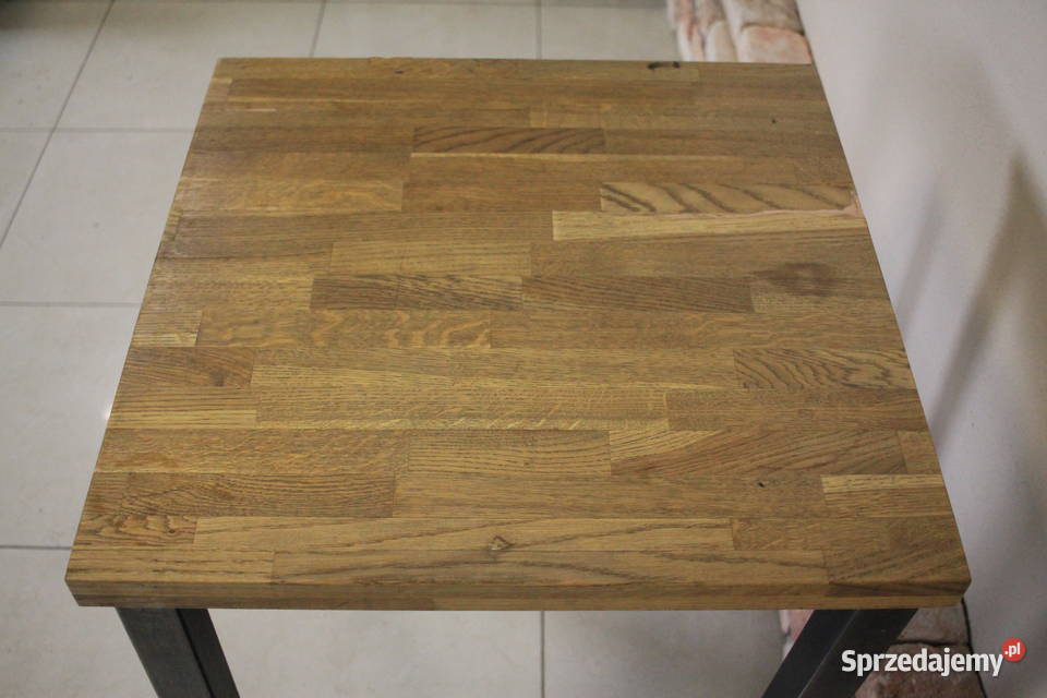 Stół do lokalu blat lity dąb klejony 3 sztuki Pszczyna