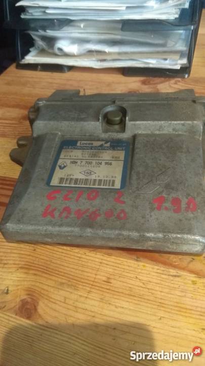 Komputer RENAULT CLIO KANGOO pojemność 19 d Margonin