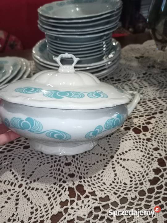 Serwis obiadowy PRL Wałbrzych Gorlice