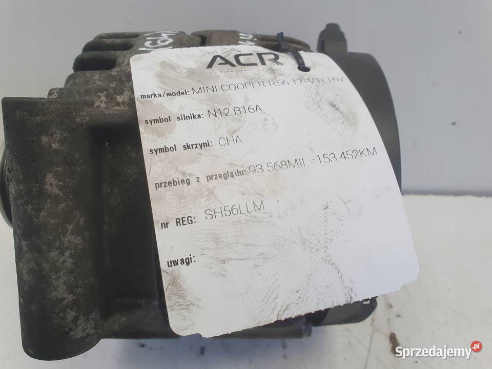 ALTERNATOR Mini Cooper R56 16 16V VTi 0121615012 Chełm