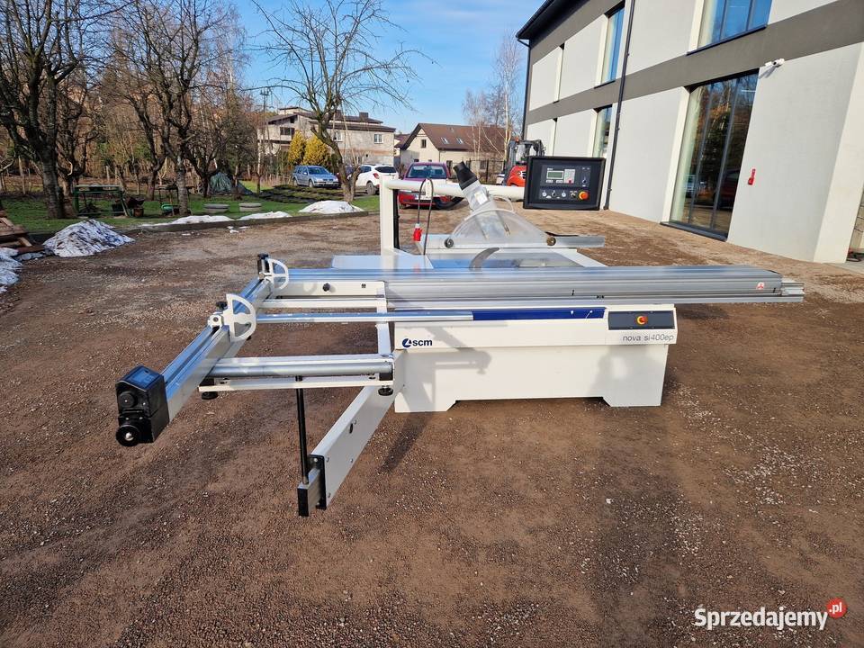 Piła Formatowa SCM SI 400 EP PEŁNA ELEKTRYKA Produkcja