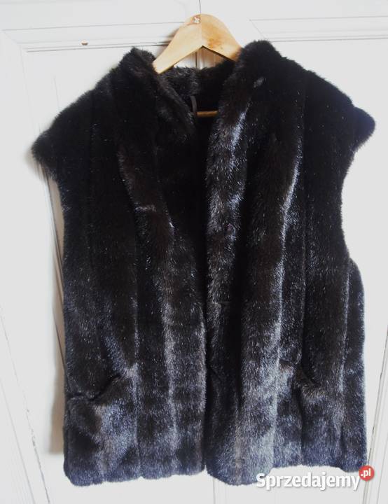 Futerko kamizelka futrzana narzutka XXL Gdańsk sprzedam