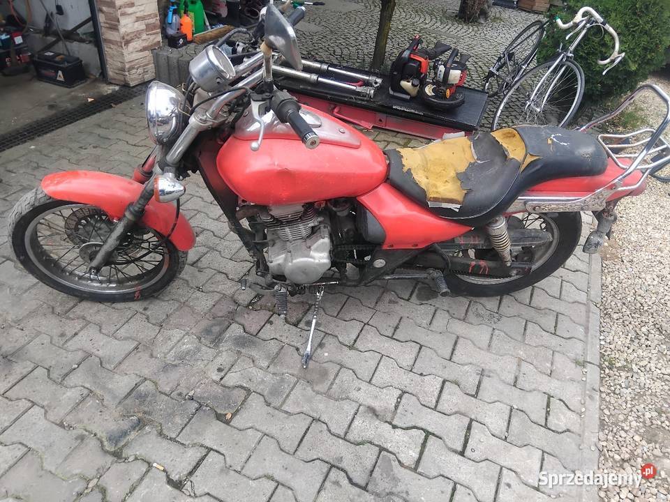 Chopper bn 125 Kawasaki Eliminator akryl Konina