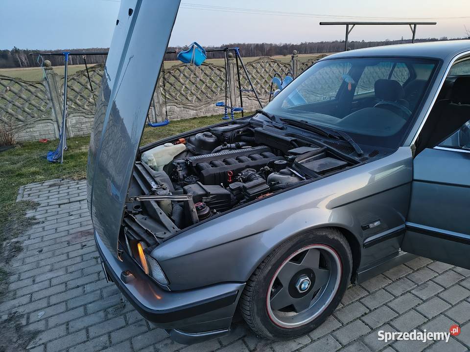BMW e34 m50b25 zderzaki v8 intensywne mycie m Wołczyn