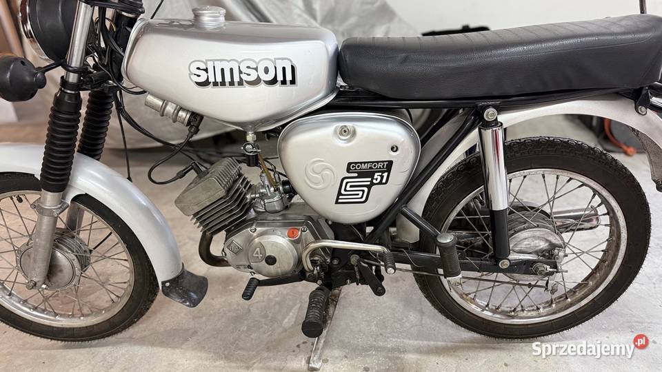 Motorower Simson S51 1982 Stara Wieś