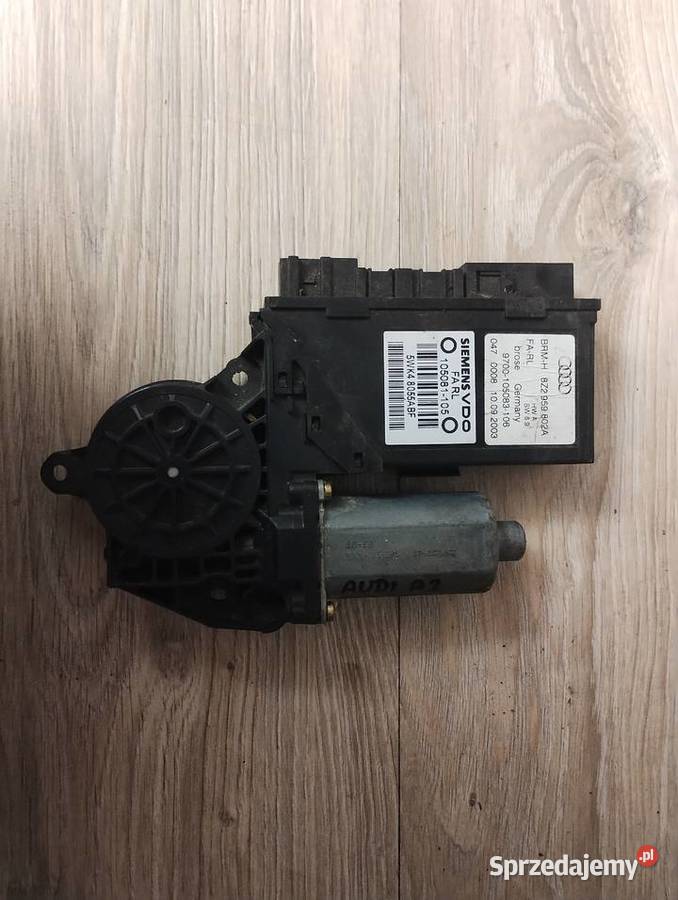 SILNICZEK SZYB 4E1910802B LEWY PRZÓD AUDI A8 D3 Gdańsk