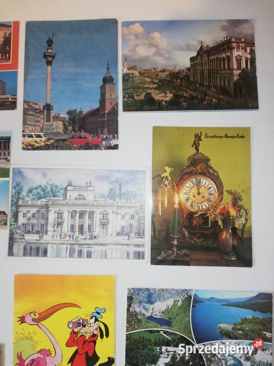 Pocztówki z epoki PRL Tanio Warszawa