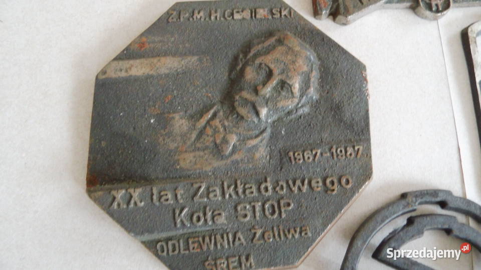 Plakiety metalowe Tabliczki Odlewnia w Śremie Radzewice