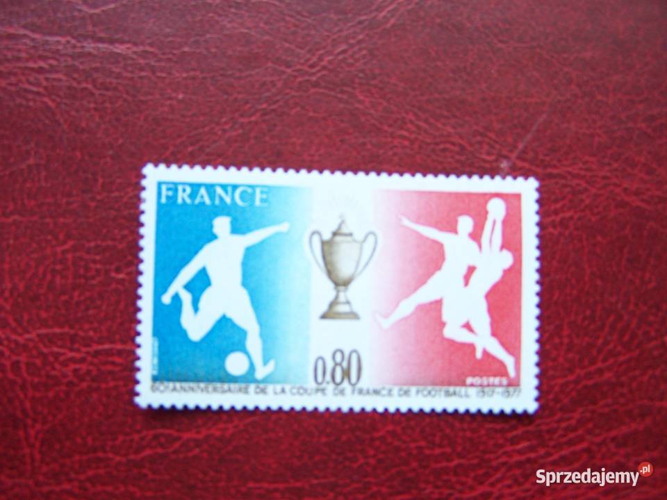 Francja 1977 MNH Mi 2035 Sport Piłka nożna Tychy