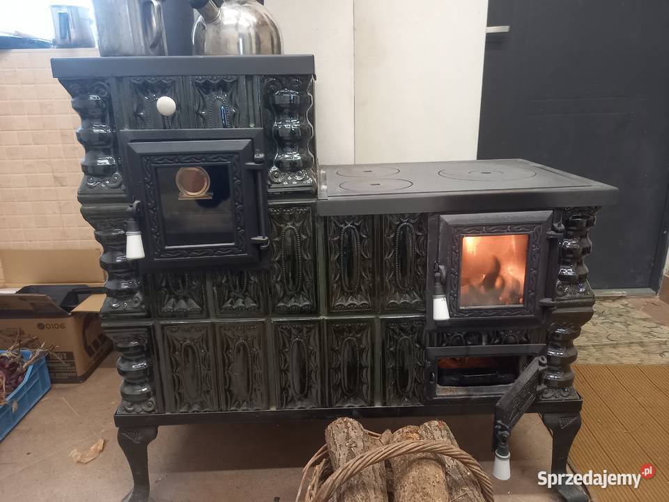 Kuchnia węglowa kaflowa 32KSSŻ zielona podkarpackie Przemyśl