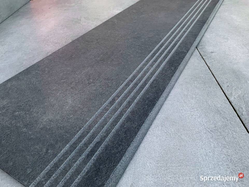 Płytki betonopodobne na schody stopnice 100x30 Łask
