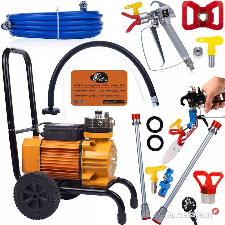 Zestaw Malarski Rosfix Strong Blue Storm SBS03 Ludźmierz