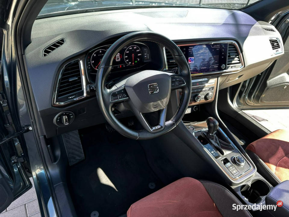 Seat Ateca 8xAlu 1Ręka LED Virtual Kamera360 czujnik deszczu Kąty Opolskie