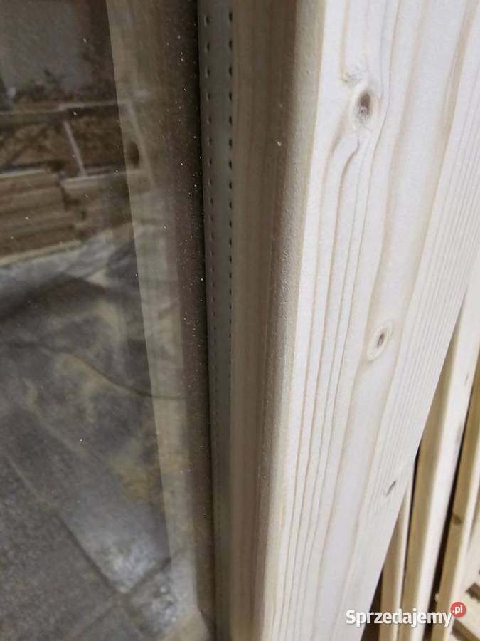 Drzwi drewniane tarasowe 130 x 200 Warszawa