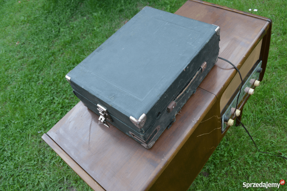 POLYPHON MUSIK Patefon Walizka Antyk Piotrków Trybunalski