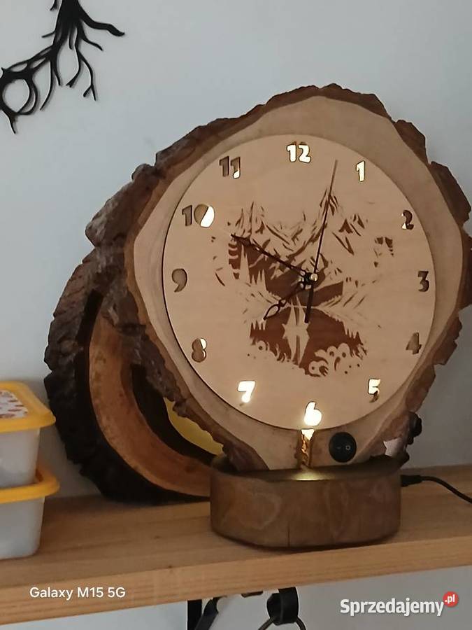 Zegar z podświetleniem Zegary Dom i Ogród Skawina