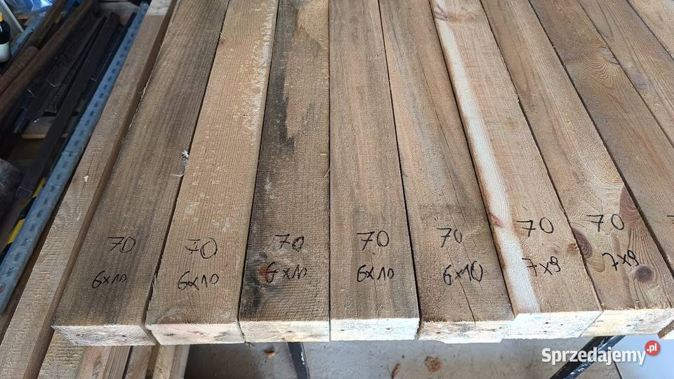 Kantówki belki konstrukcyjne pomorskie