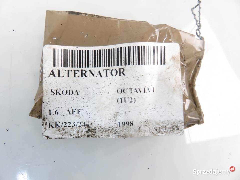 ALTERNATOR SKODA OCTAVIA 16 0123310037