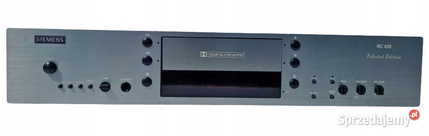 Magnetofon szufladkowy Siemens RC420 Stereo Elektronika Międzychód