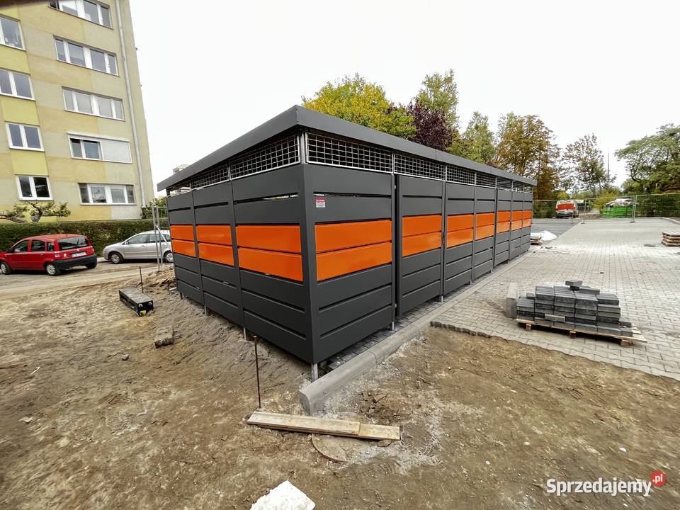 Wiata śmietnikowa ogrodowa różne wymiary 256