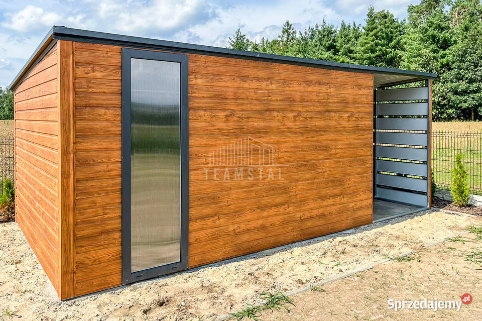 Schowek domek ogrodowy 4x3m wiata 2m drzwi okno Koszalin sprzedam