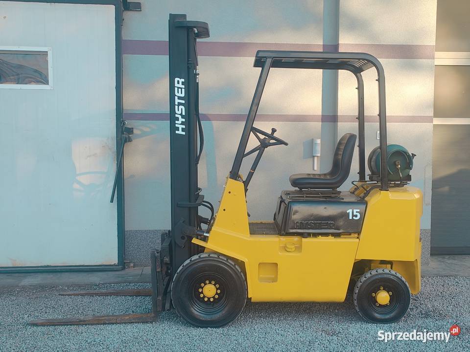 Wózek Hyster H175XL Lpg Udźwig 15T Przesuw świętokrzyskie