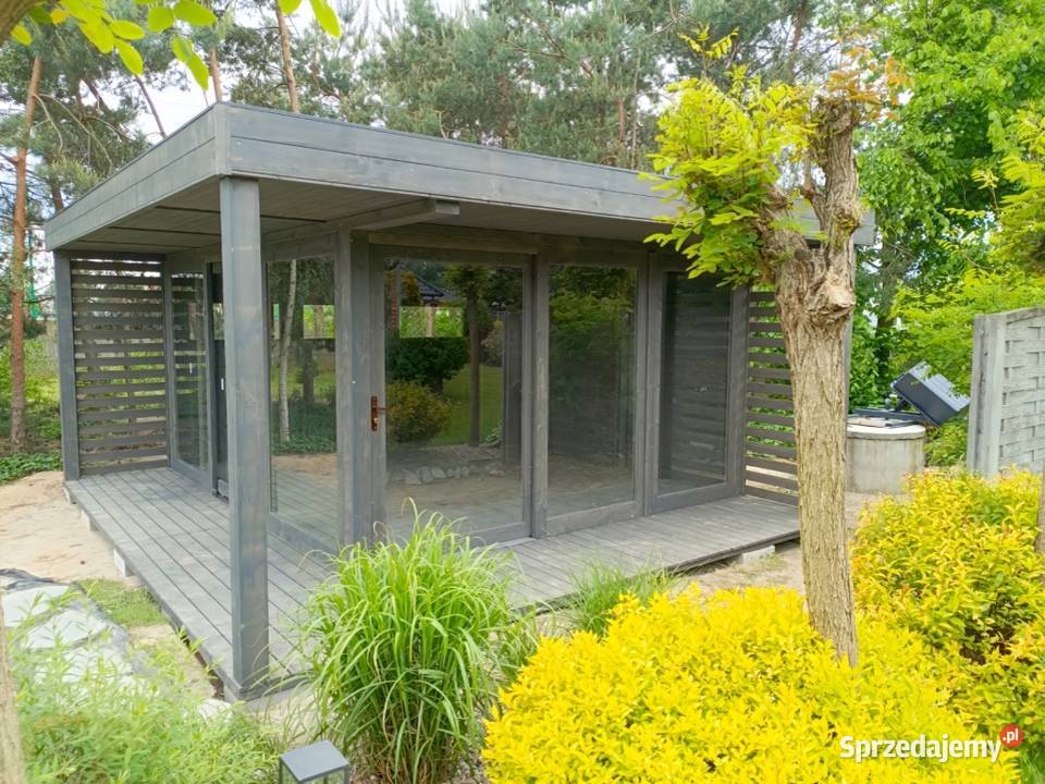 Altana 29 Szklana 4x5m z Dachem z Blachy Podłogą śląskie Parzymiechy
