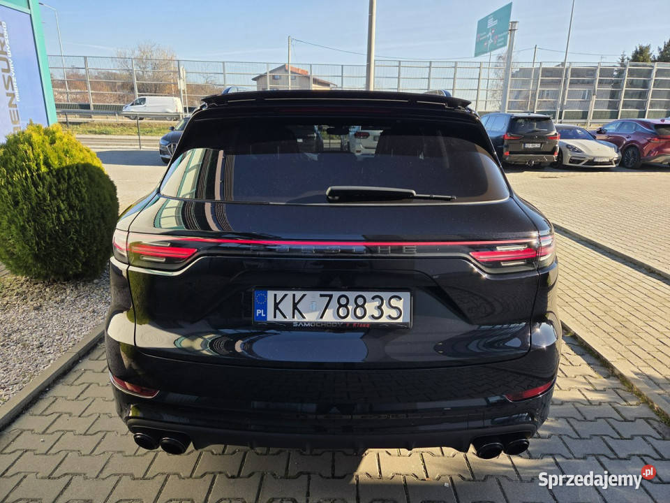 Porsche Cayenne Turbo S eHybrid 680 Specyfikacja napęd 4x4 małopolskie Węgrzce