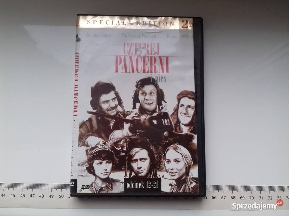 Film DVD Czterej Pancerni i pies w oryginalnym DVD