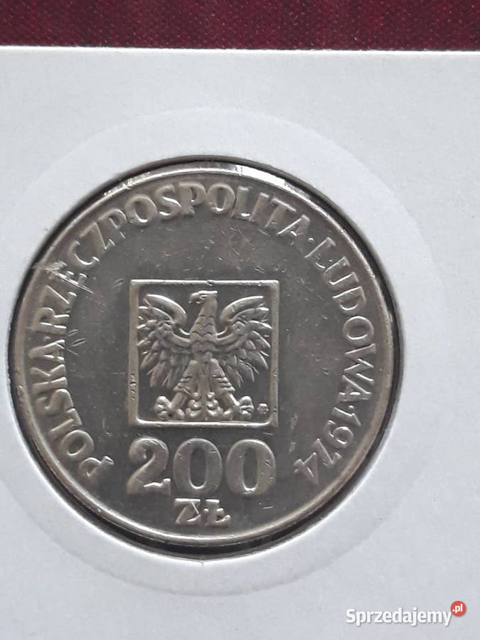 200 XXX Lat PRL 1974 r 10 wielkopolskie sprzedam