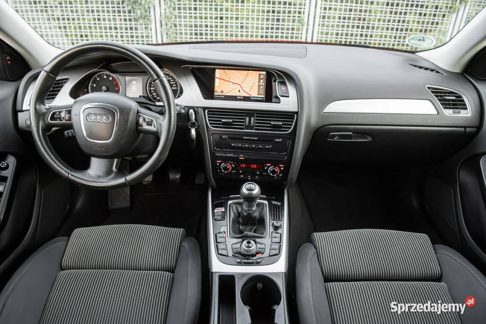Audi A4 Avant SLine 18T 160 Manual Navi BiXenon czerwony mazowieckie Zwoleń