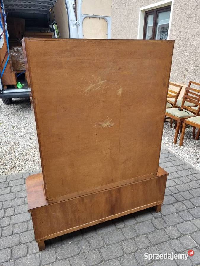Witryna Art Deco antyk vintage Sękocin Nowy