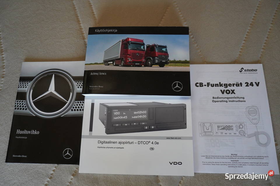 MercedesBenz Actros L 3552 8x4 2023 76 T DMC radio / CD małopolskie