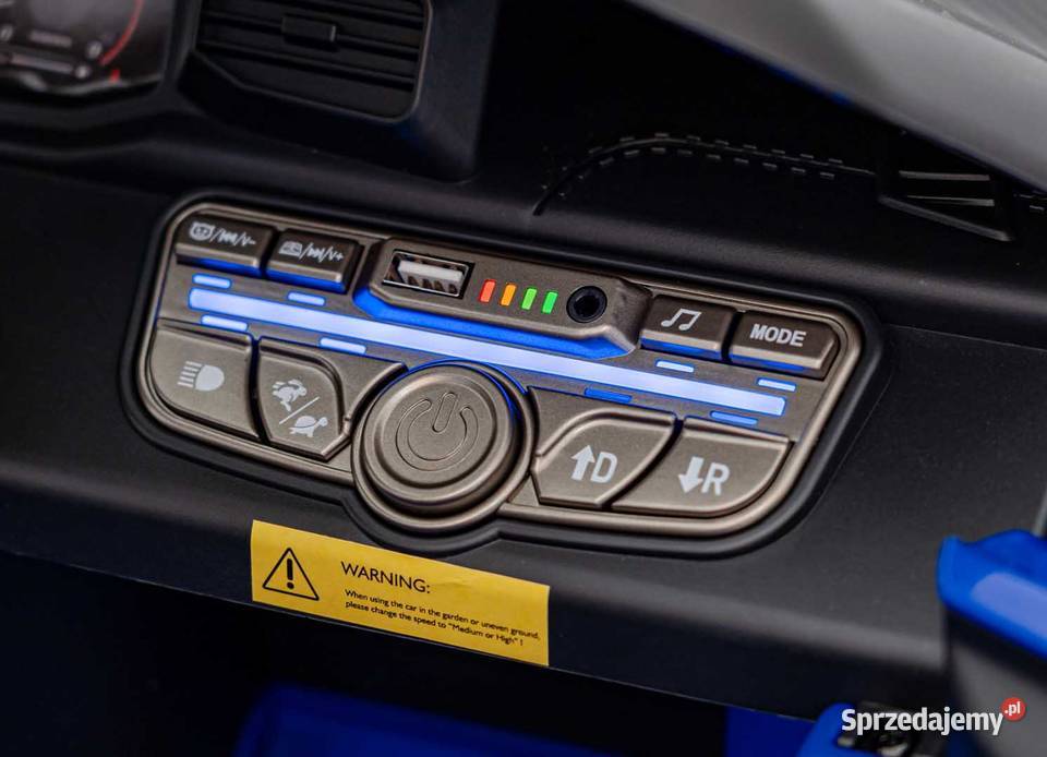 Maserati MC20 GT2 Niebieskie Auto na Akumulator Łopuszno