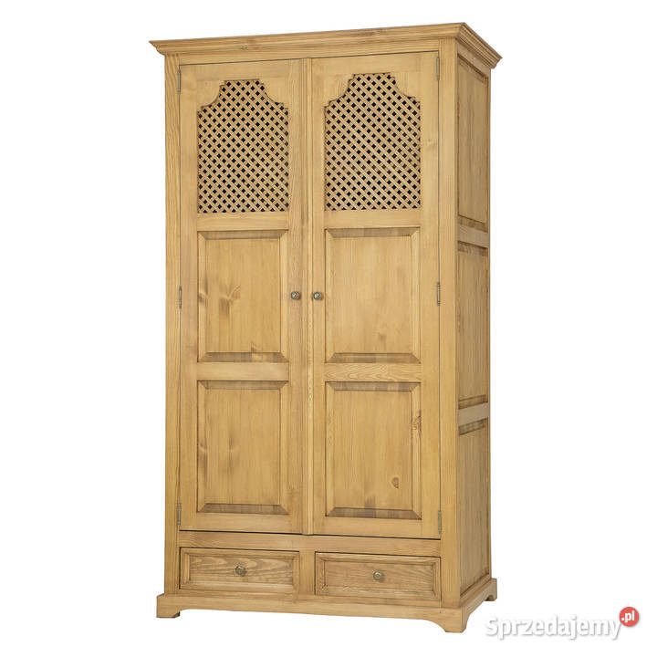 Drewniana szafa w stylu boho SZY07 Maków Podhalański