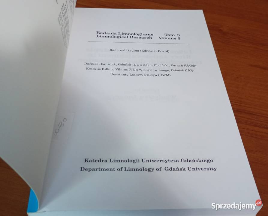 Jeziora górnej Raduni i jej zlewnia w badaniach pomorskie Gdańsk