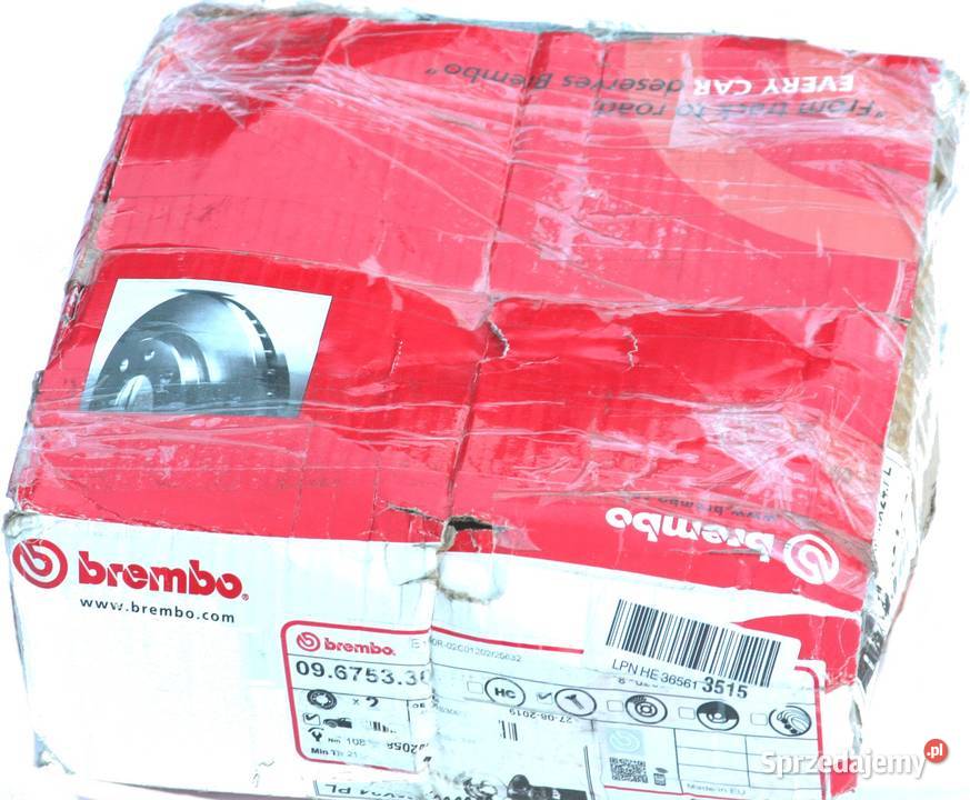 Tarcza hamulcowa Brembo 09675330 Civic 17 CTDi