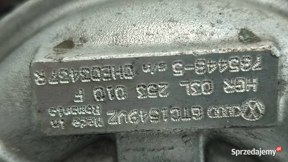 12IRLTURBINA AUDI SKODA SEAT VW PASSAT 20 TDI Włoszczowa