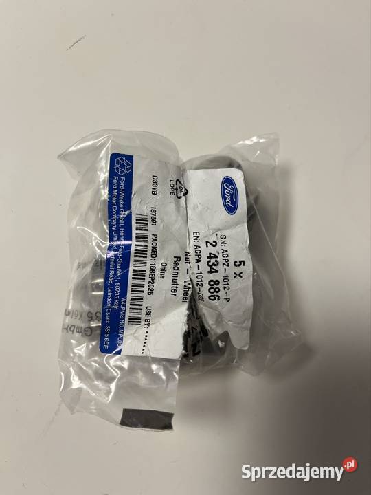 20x nowa nakrętka do kół OEM Ford M12 x 15 Kudowa-Zdrój sprzedam