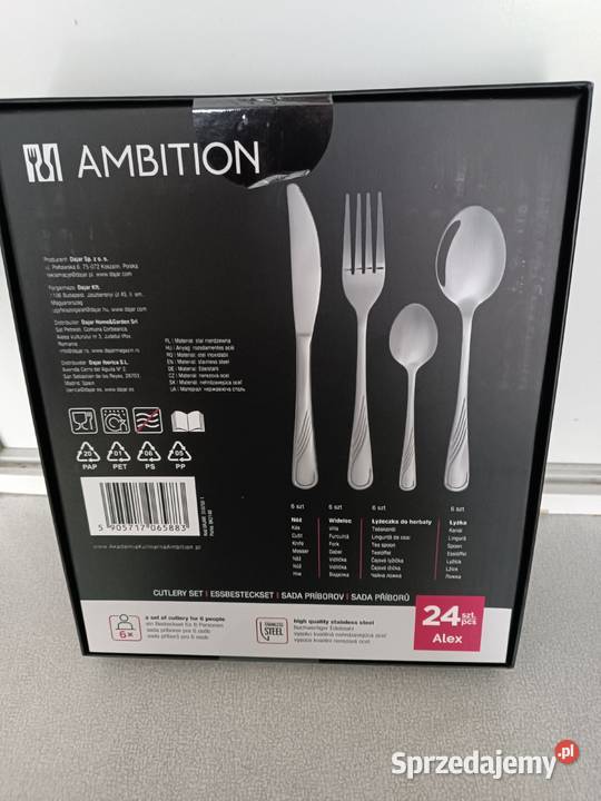Komplet sztućców sztućce Ambition 24 Kędzierzyn-Koźle