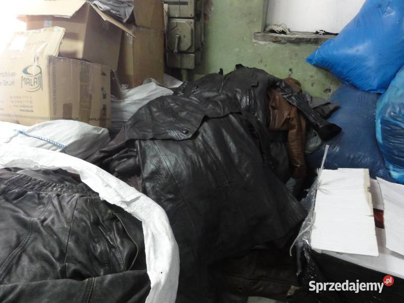 SKÓRY UŻYWANE uzywane paletowe ilosci mazowieckie Warszawa sprzedam