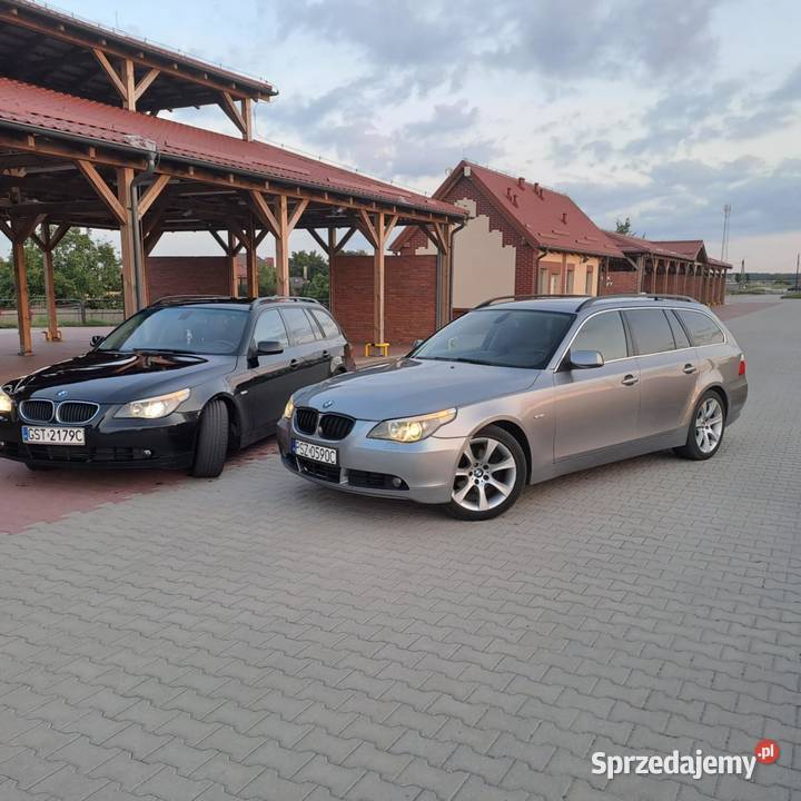 BMW e61 25 diesel 200 koni skóry xenon nieuszkodzony Skarszewy sprzedam